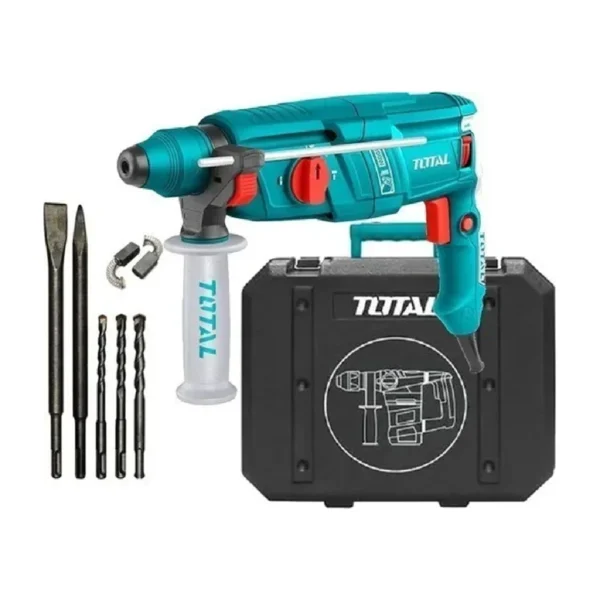 Rotomartillo SDS PLUS 800w. TOTAL TH308268-4