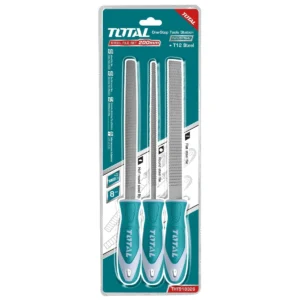 Set de 3 escofinas INDUSTRIAL TOTAL THT918326