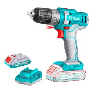 Taladro inalámbrico 20V 2,0A 1500 rpm INDUSTRIAL TOTAL TDLI200518-4 (CARGADOR NORMAL)