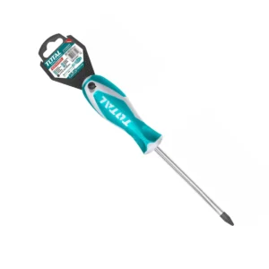 Destornillador Phillips 6 mm x 125mm INDUSTRIAL TOTAL THT26PH2125