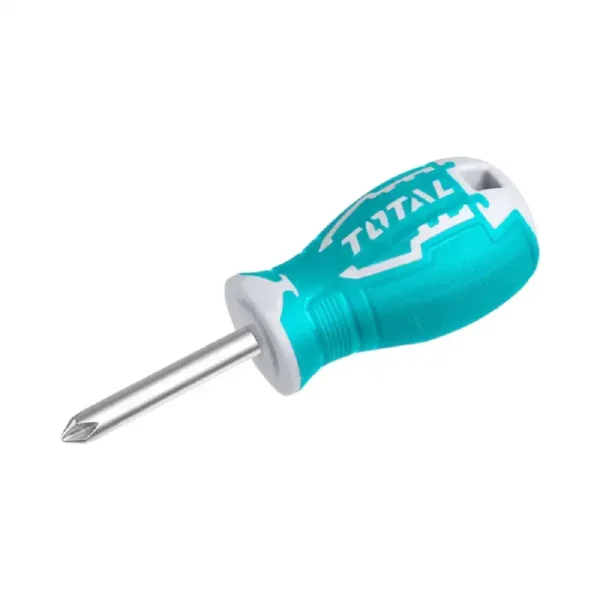 Destornillador Phillips 6 mm x 38mm INDUSTRIAL TOTAL THT26PH2038