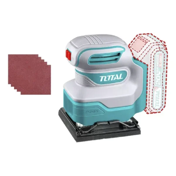 Lijadora de Palma Orbital 20V INDUSTRIAL TOTAL TSHSLI2014