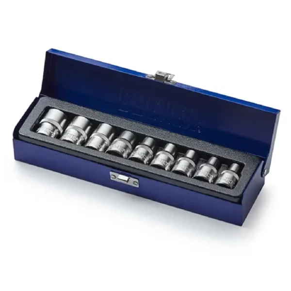 Torx Juego Tubo x 9 Pzs (Encastre1/2") (E8-E24) BREMEN 2906