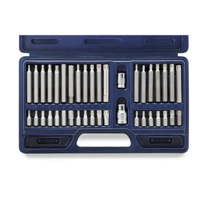 Juego Puntas Torx/Allen/Multi-Estria x 40 Pzs BREMEN 2978