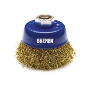 Cepillo Copa 4" Rizado (Amoladora Angular) BREMEN 3255