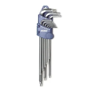 Torx Llave en L x 9 Pzs. Serie Larga BREMEN 4159