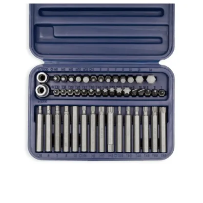 Juego Puntas Torx/Allen/Multi-Estria/PL/PH x 46 Pzs BREMEN 4180