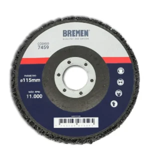 Disco Abrasivo Fibra Gruesa 4-1/2" [5U.] BREMEN 7459