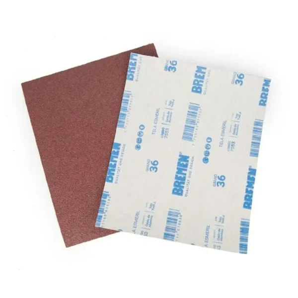 Tela Esmeril [Grano 180] x 25 uni BREMEN 7560