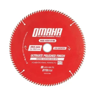 Hoja de Sierra Madera 254MM HSM10100 OMAHA